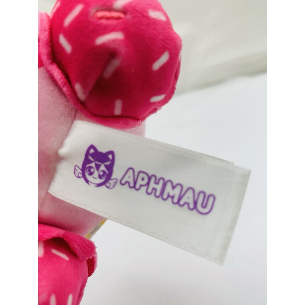 Aphmau MeeMeows 6" Mystery Plush Sparkle Ice Cream Strawberry Cat Stuffed Toy - Picture 14 of 15